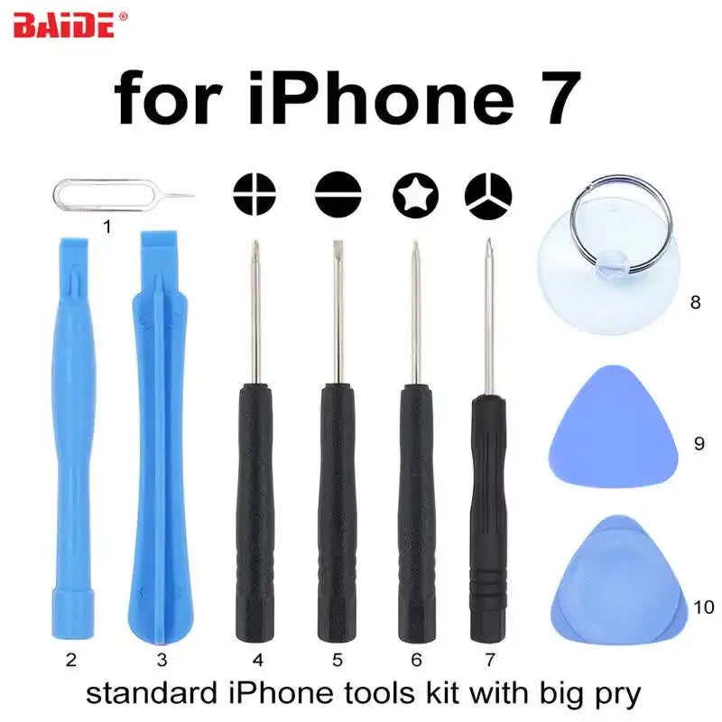 Набор отверток BAIDE для ремонта iPhone 7 8 X
