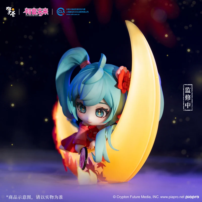 

2023 аниме Hatsune Miku кавайная фигурка Q версия мультяшная U-образная подушка с памятью хлопковая подушка для отдыха Модель игрушки подарки