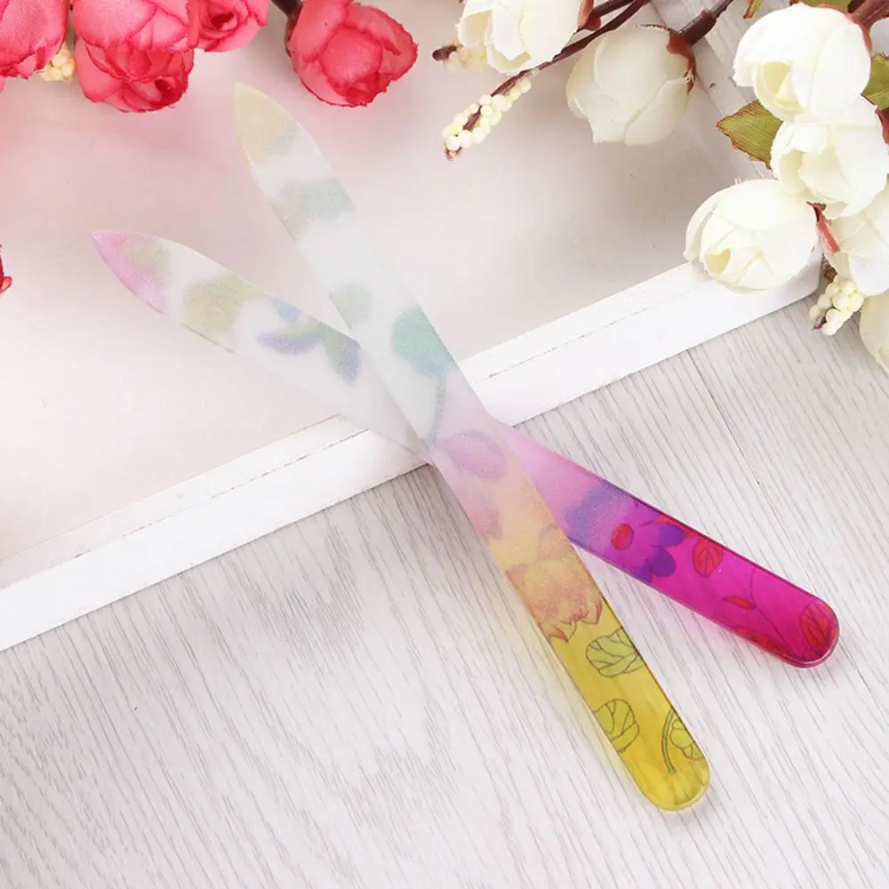 Professional Printing Crystal Glass Grinding Tool Manicure Nail Sanding Nail File Polishing Tool Nail Art