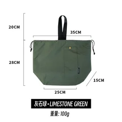 Versatile Waterproof Insulated Lunch Tote (Green)