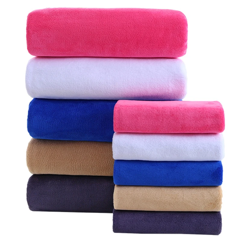 Beauty Salon Towel Oversized Beauty salon towels bed sheets hotels water absorbing and quick drying large soft towels and do not shed hair