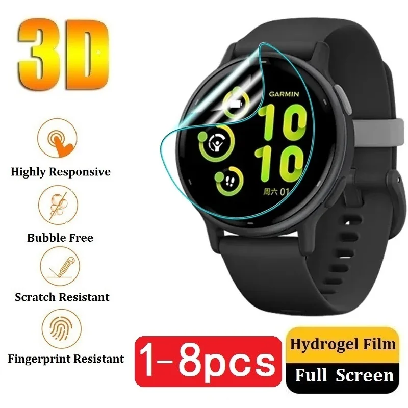 Hydrogel Protective Film for Smartwatch Screen Protection