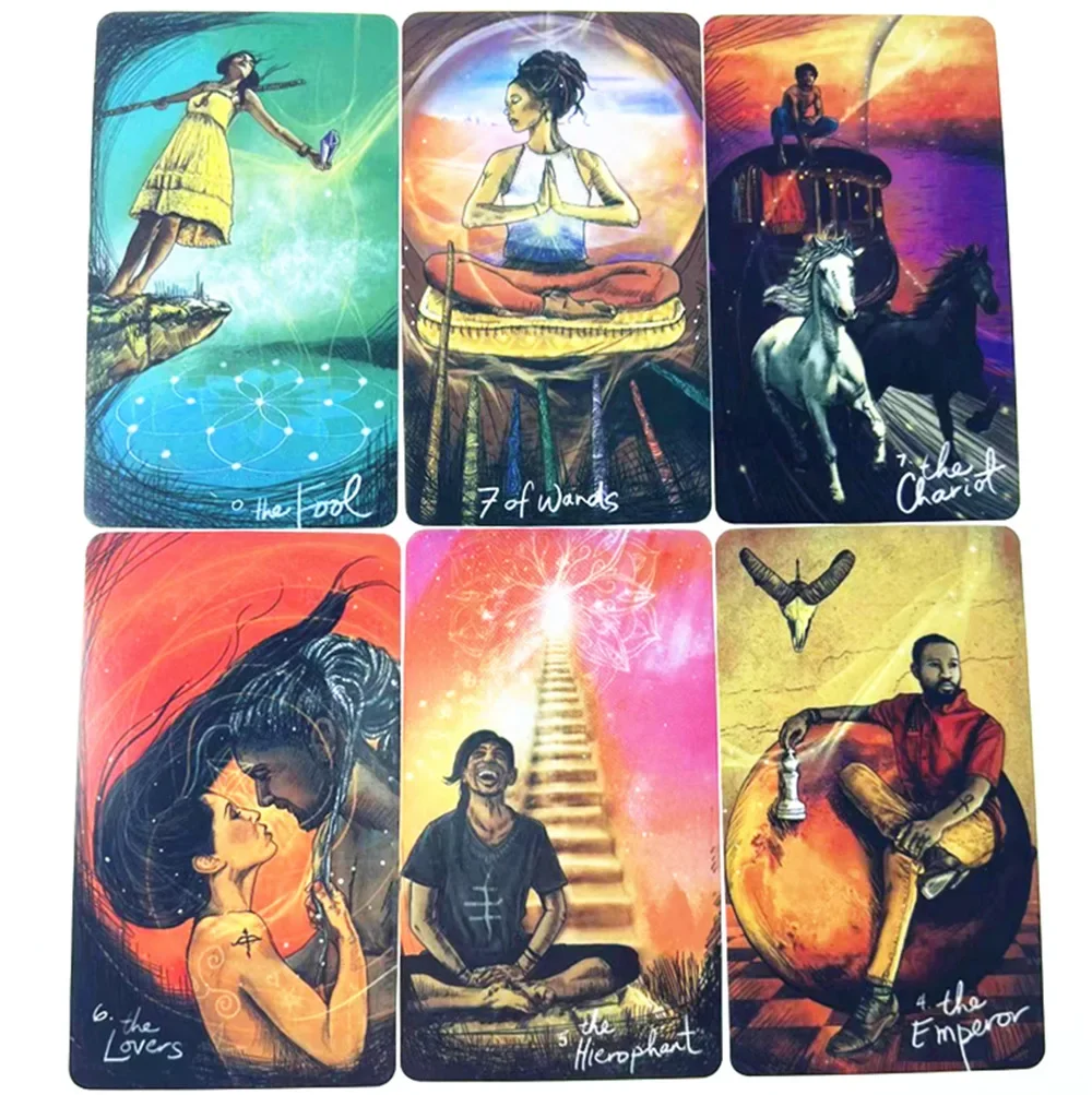 The Light Seers Tarot Desk Card Oracle Divination Game Deck Party Astrology Cards Oracle Cards Game for Women Girl Tarot Cards 3