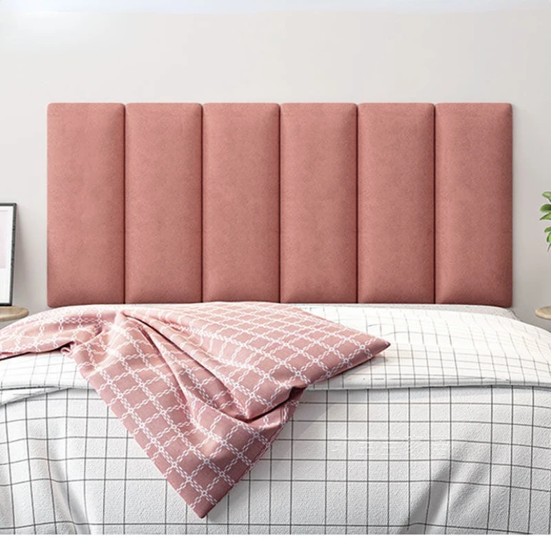 BedHeadboardWoodWallPanelsHeadBoardBedroomFurnitureSelfAdhesiveHeadboardsCabecero