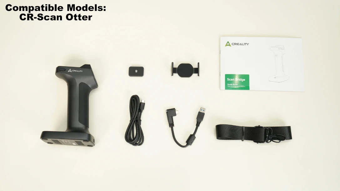CREALITY CR-Scan Otter本体 & Bridge ワイヤレス Creality Scan Bridge 3Dスキャナー用ワイヤレスハンドル