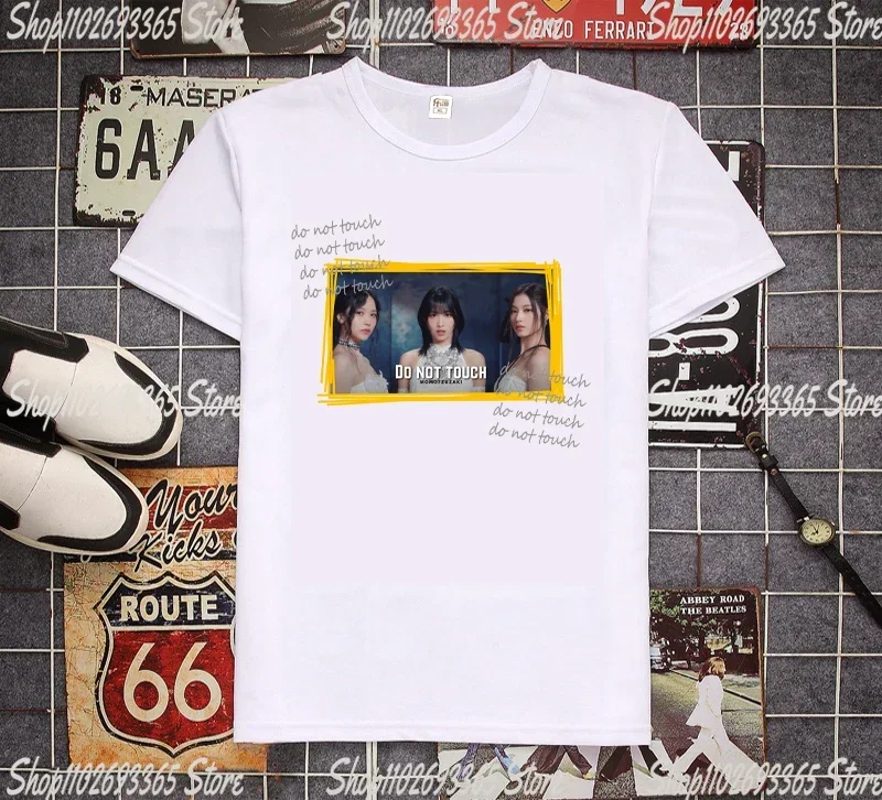 TWICE MISAMO ミサモ DO NOT TOUCH Tシャツ L 白 TWICE MISAMO ミサモ DO NOT TOUCH Tシャツ L 白