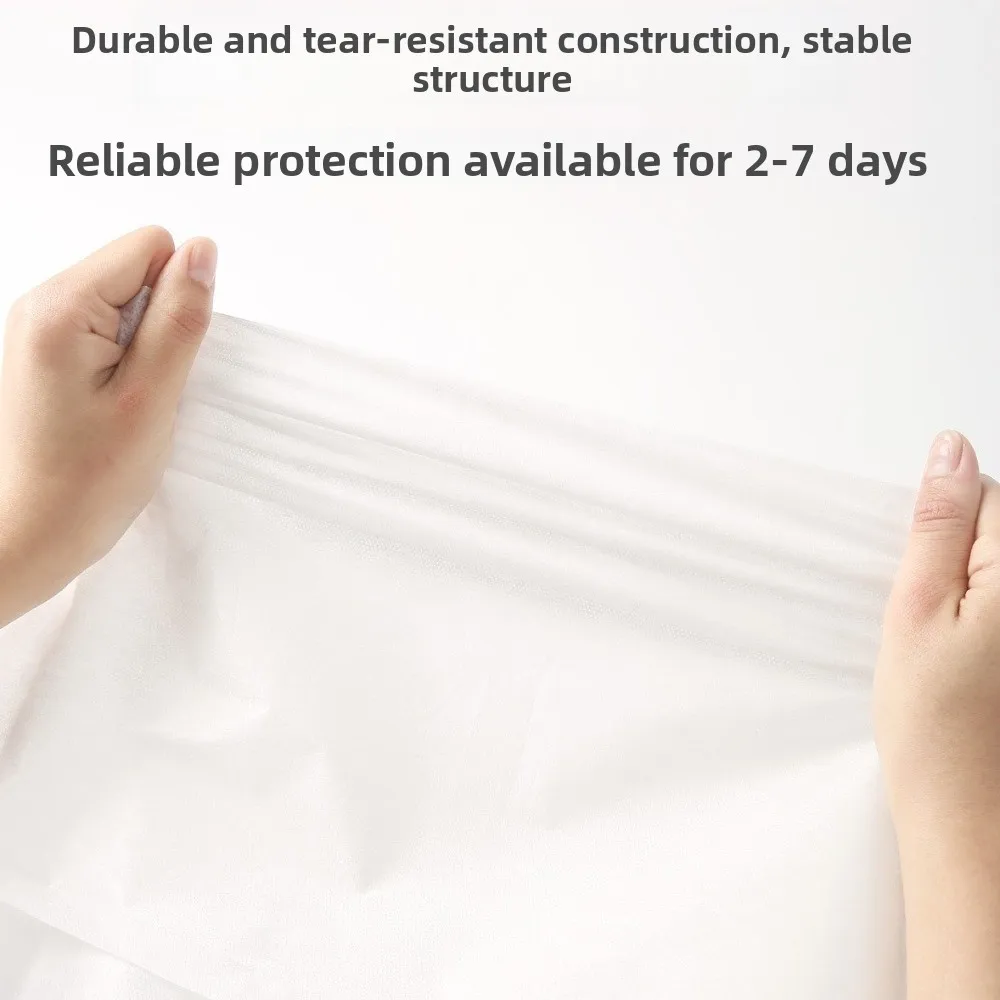 5Bags Hygienic Disposable Seat Covers Portable Dirt-proof Non-woven Fabric Cover Breathable Lightweight Dust-proof Cover Taxi