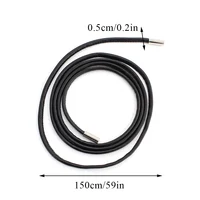 New Round Leather Rope Dresses Coat Decoration String Waist Belt For Women Solid Fashion Long Waist Chain Vintage Waistband - Image 5