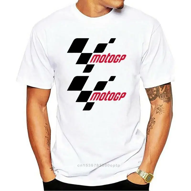 

New Moto GP Shirt Men Logo T Shirts Minimalist Clothing Simple Designer Tops Moto Biker Tees Black White Red Tshirt Cotton