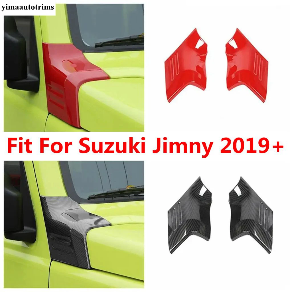 

Передний капот двигателя, угловой элемент управления, защитная крышка, отделка для Suzuki Jimny 2019-2023, внешние аксессуары из АБС-пластика