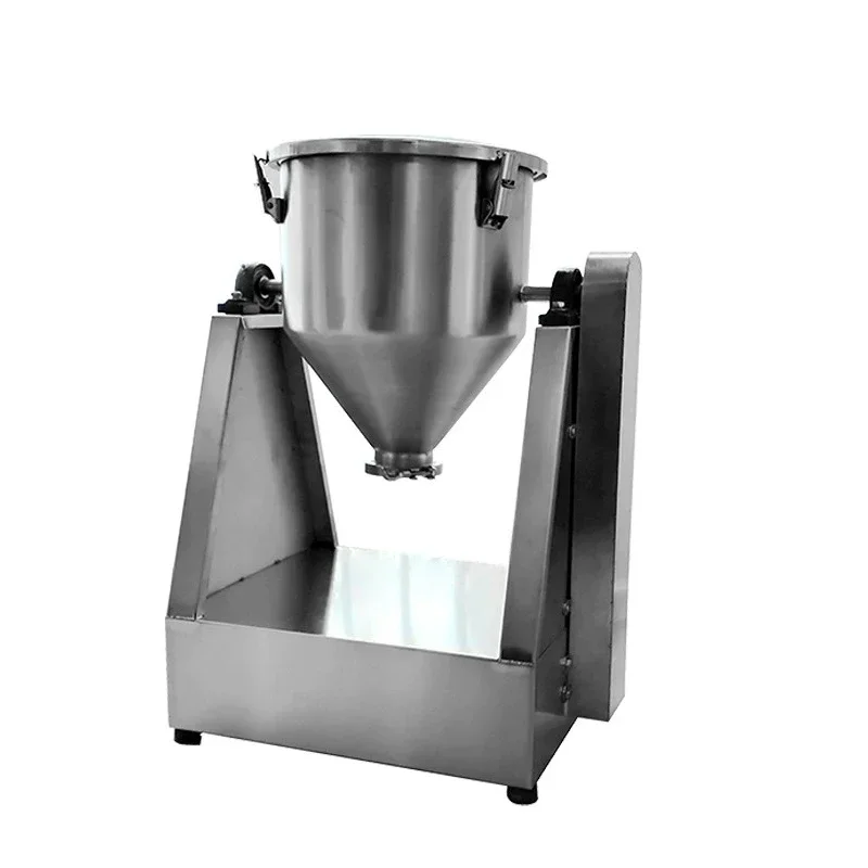 Food Additive Mixer Fully Automatic Stainless Steel Pharmaceutical Dry Powder Mixer Laboratory Powder Mixer Food Additive