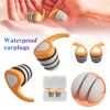 Silicone Noise Reduction Earplug Reusable Waterproof Anti-Noise Ear Plugs Sound Blocking Earplugs for Travel Work Sleep Swimming 3
