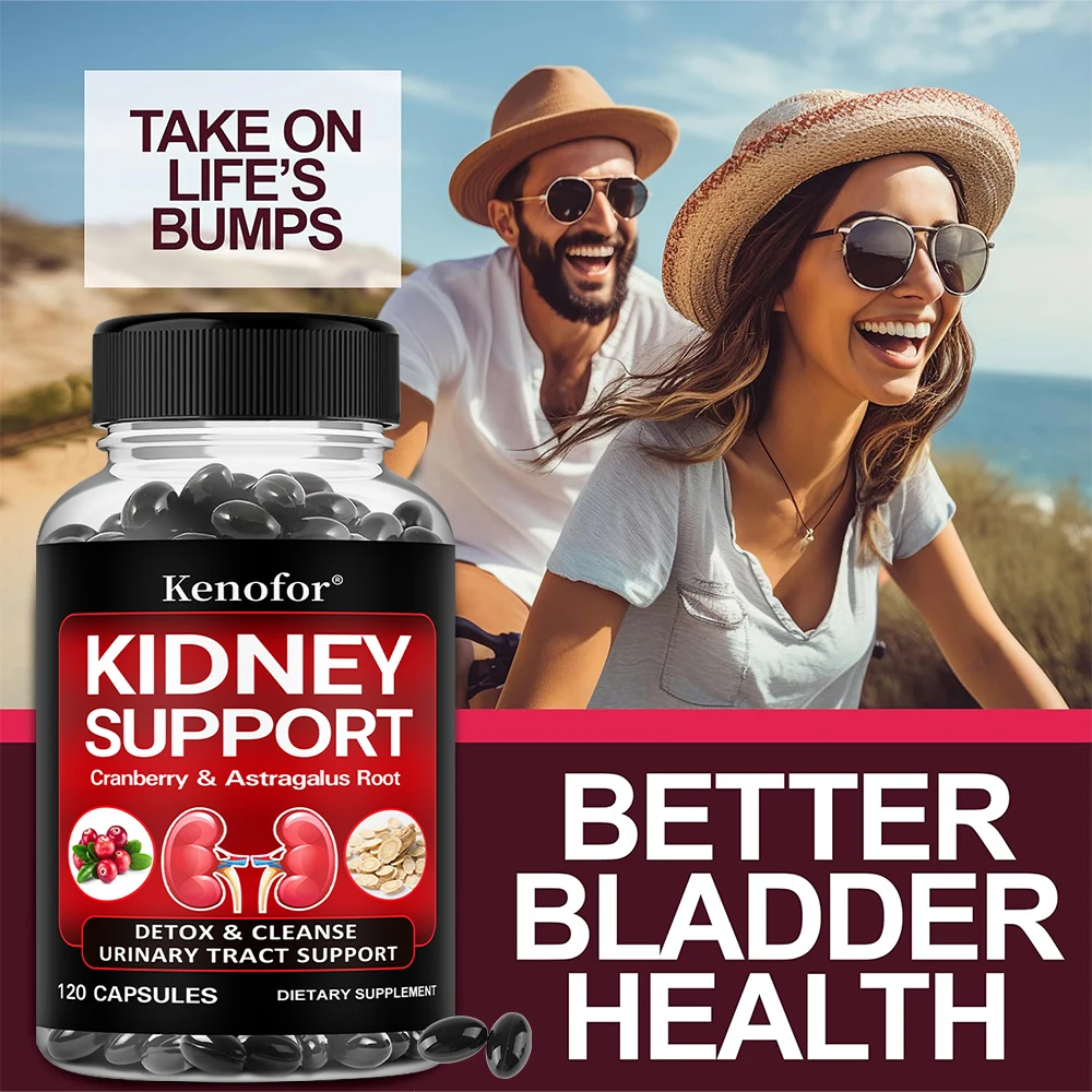 Kidney Support Cleanse Detox Supplement – Cranberry & Astragalus Formula