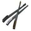 5pcs Double Head Wire Brush Set Steel Brass Nylon Cleaning Polishing Metal Rust  170mm Tool  Accessories 5