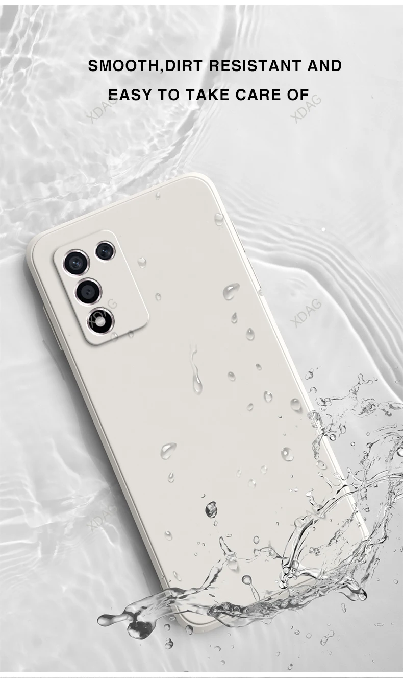 حافظة سيليكون بلون واحد لـ OPPO Realme ، غطاء خلفي ناعم ، حماية عدسة مربعة سائلة ، ضد للصدمات ، Q3S ، Q3T ، Q3i ، Q3 Pro ، 5G