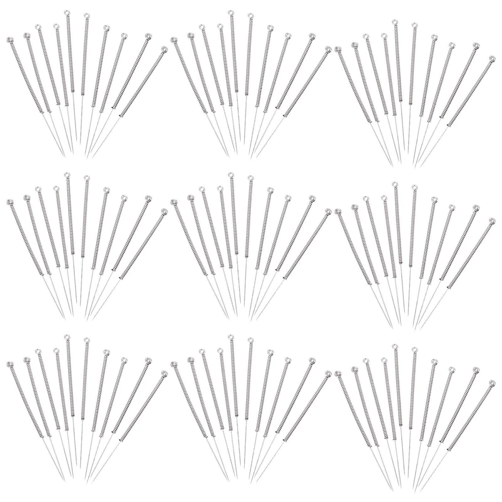 

100pcs Acupuncture Pen Disposable Massage Stainless Steel Massage Tools for