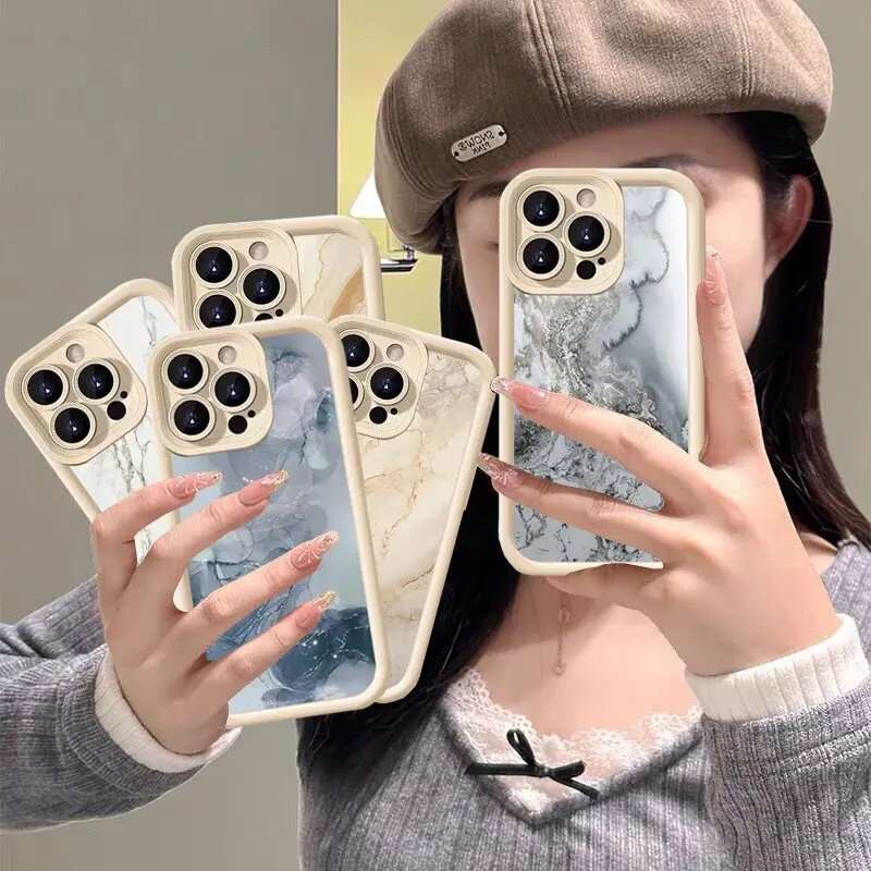 Vibrant Colored Marble Phone Case Cover