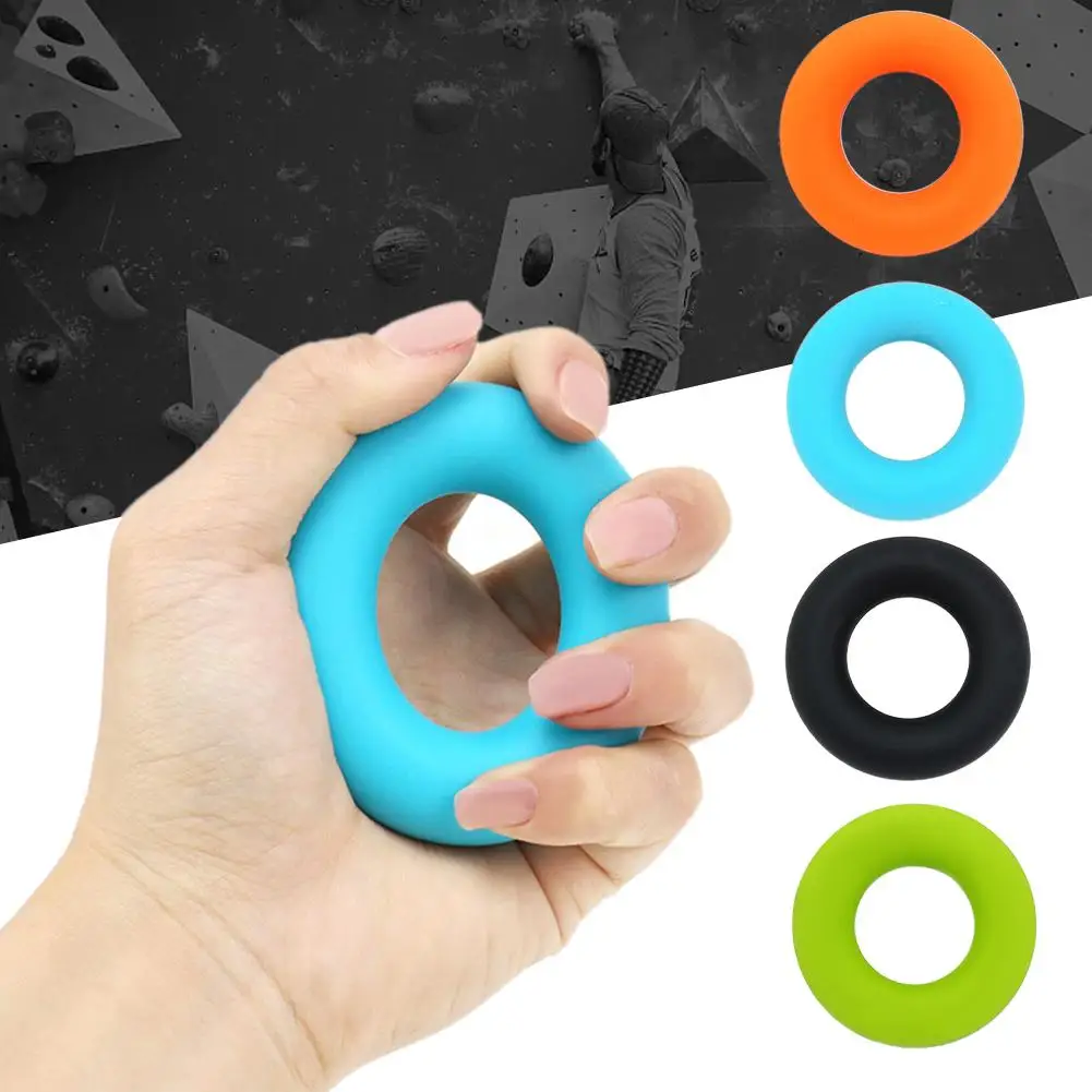 Hand Strengthener Finger Trainer Finger Strength Trainer Hand Grip Trainers Hand Grip Exerciser Hand Exerciser Hand Trainer Silicone Grip Strengthener Effective Finger Strength Hand Tool Stress Equipment Training Gym Fitness Relief Exercise H J8N8