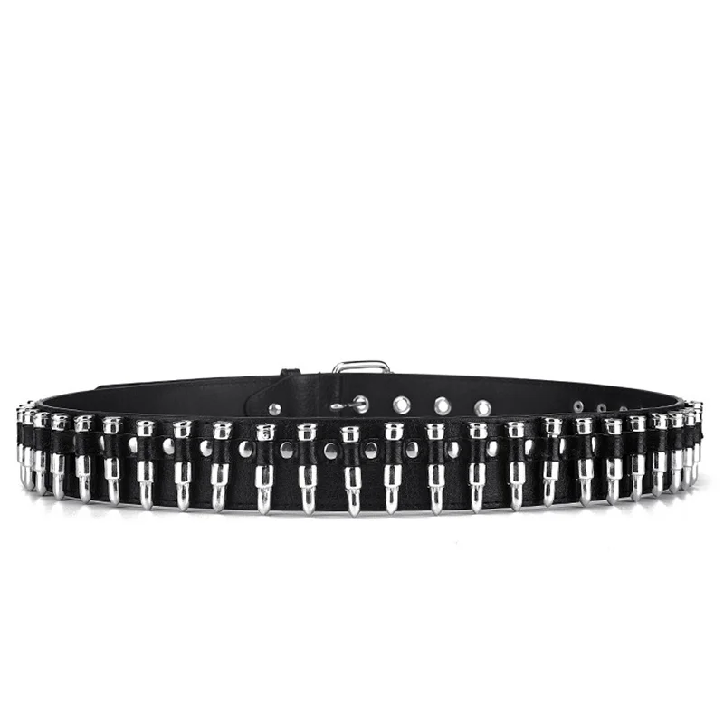 men's belts GAOKE Pyramid Fashion Rivet Belt Men&Women's Studded Belt Punk Rock With Pin Buckle Hardware Jeans Designer Female Waist Belts mens dress belts