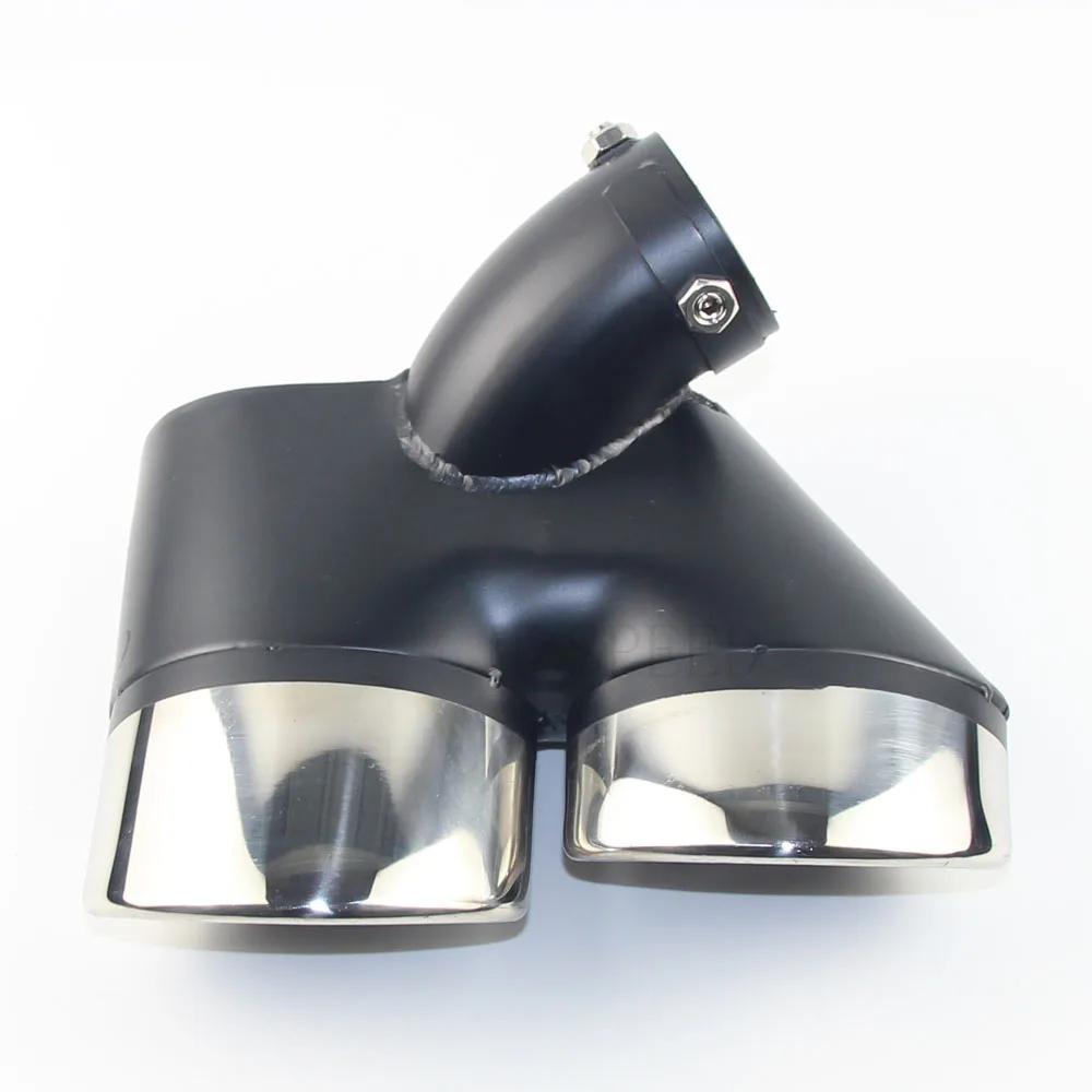 Car accessories Stainless steel exhaust pipe tail throat bilateral four-out muffler suitable for Mercedes-Benz W211 E260 E240