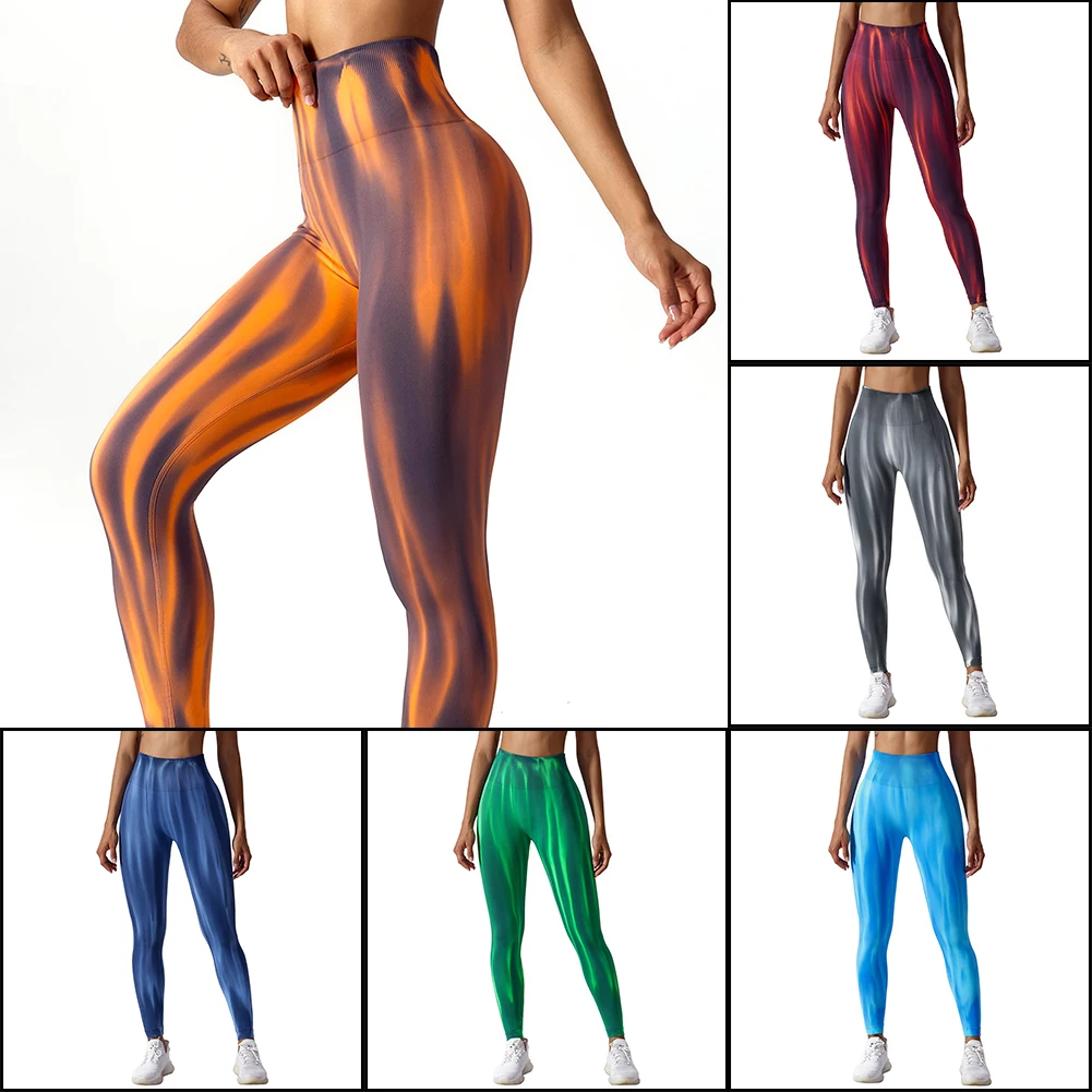 

Nylon Sport Long Pants Thin Breathable High Waist Pants For Running