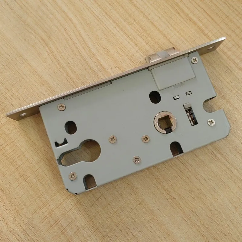 Description Picture 3 of item5845 Silent  Set Split Lock Handle Office Door Lock with 4558 Lock Body Indoor Door
