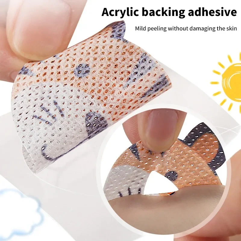 Kids Cartoon Anti-Snoring Stickers Sleeping Closed-mouth Stickers Breathing Correction Patch 30PCS stop snoring patch,anti snoring patch,sleeping patch