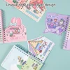 Sanrio A6 Coil Book Kuromi Mymelody Cinnamoroll Hellokitty Learning Stationery Notebook Unique Kawaii Cover Design For Students 2