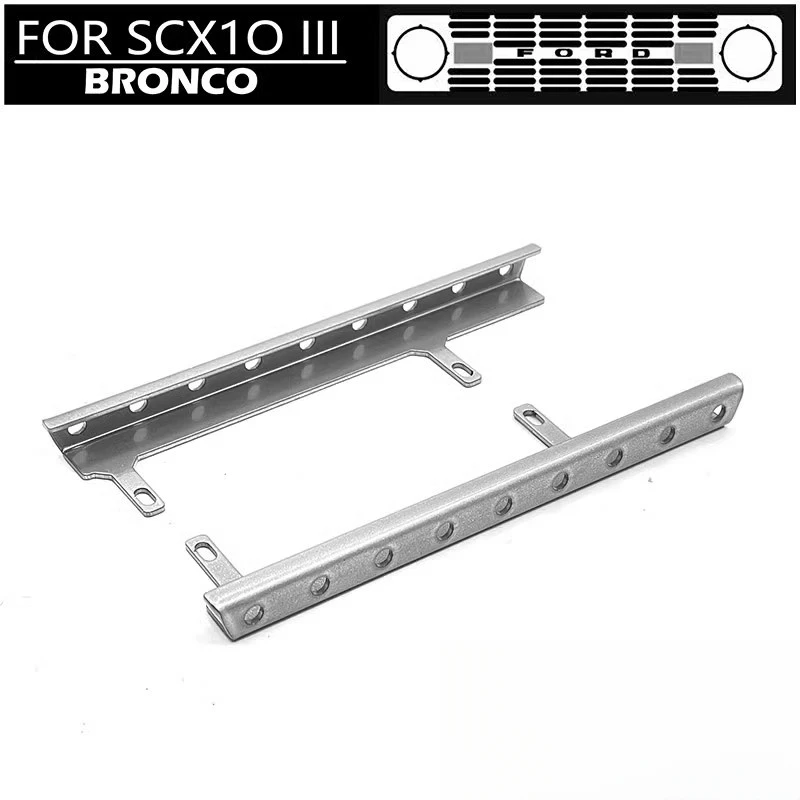 

Metal Side Bumper for 1/10 R/C Rock Crawler Car Toys Axial AXI03014 SCX10 iii Ford Bronco