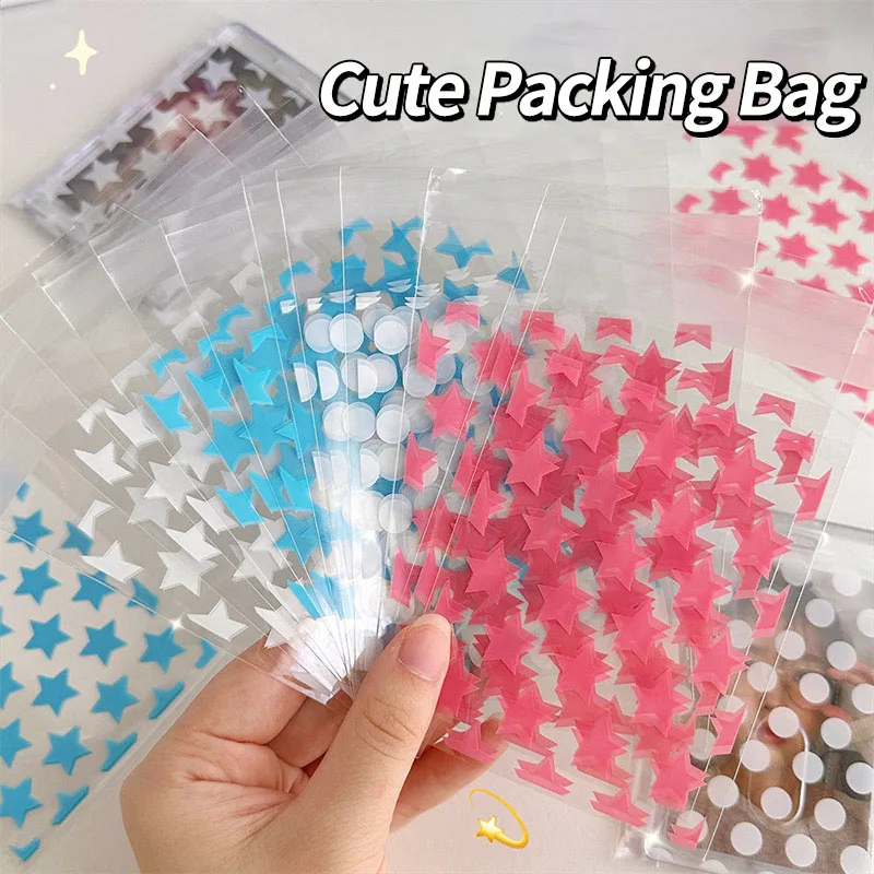 Plastic Bags 50/10pcs for Party Candy Gift Packing
