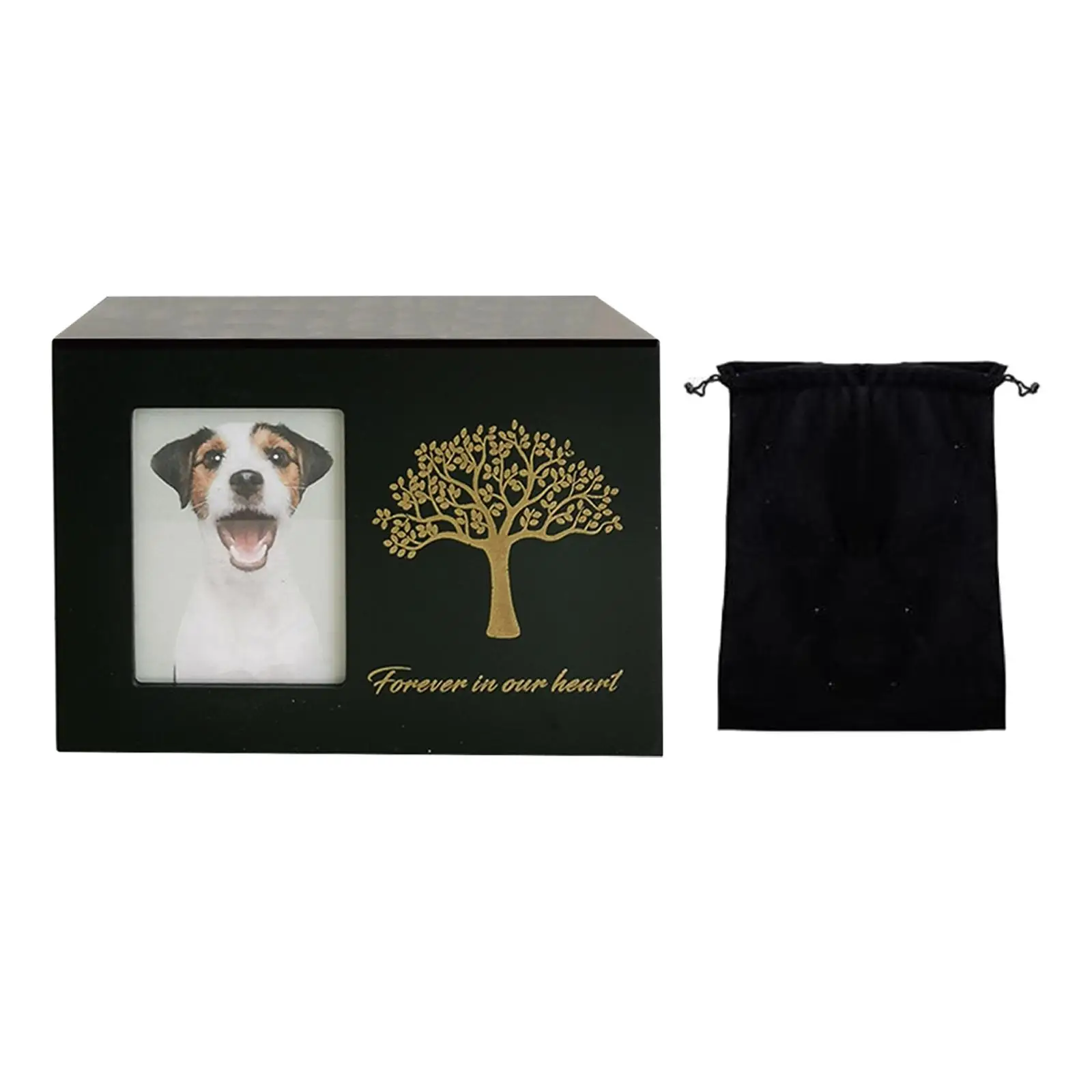Pet Cremation Urn Commemorative Funeral Supplies Souvenir Gifts Wood Memorial Box Cat Ashes Keepsake Box Pet Memorial Urns