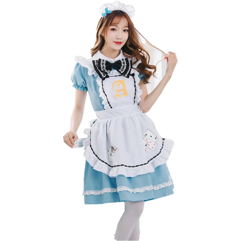 

New Japanese Anime Costumes Loli Disfraz de halloween para mujer Cosplay costumes WOMEN Dresses Sets