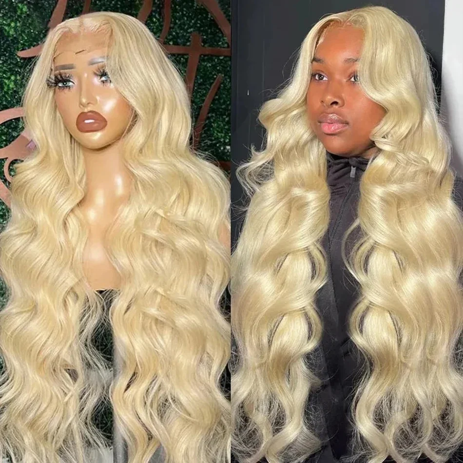 

Wiggogo Glueless Wig 613 Blonde Lace Front Wig Human Hair 13x6 Hd Lace Frontal Wig Loose Body Wave Lace Front Human Hair Wig