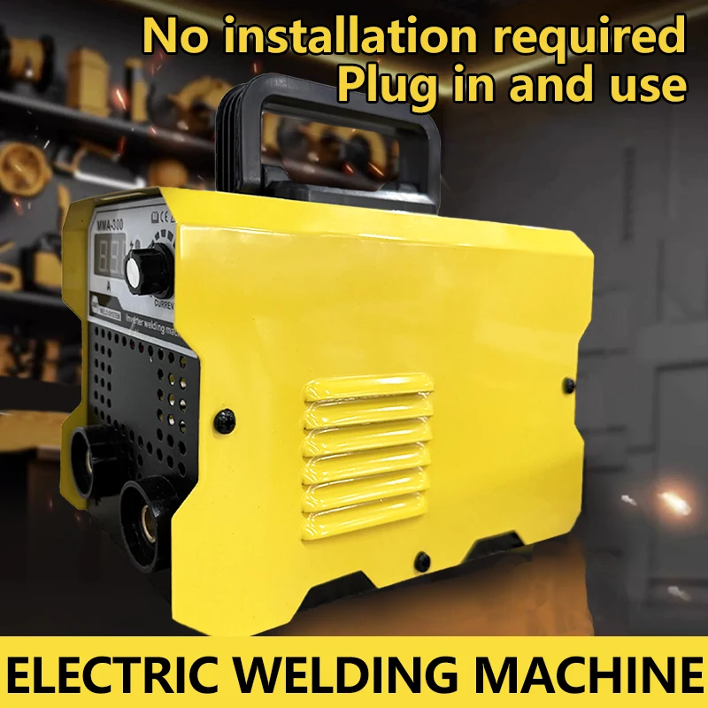 

MMA-250 Portable Welding Machine Inverter Arc Electric Welder Current Adjustable Compact Welding Machine With Tools Storage Box