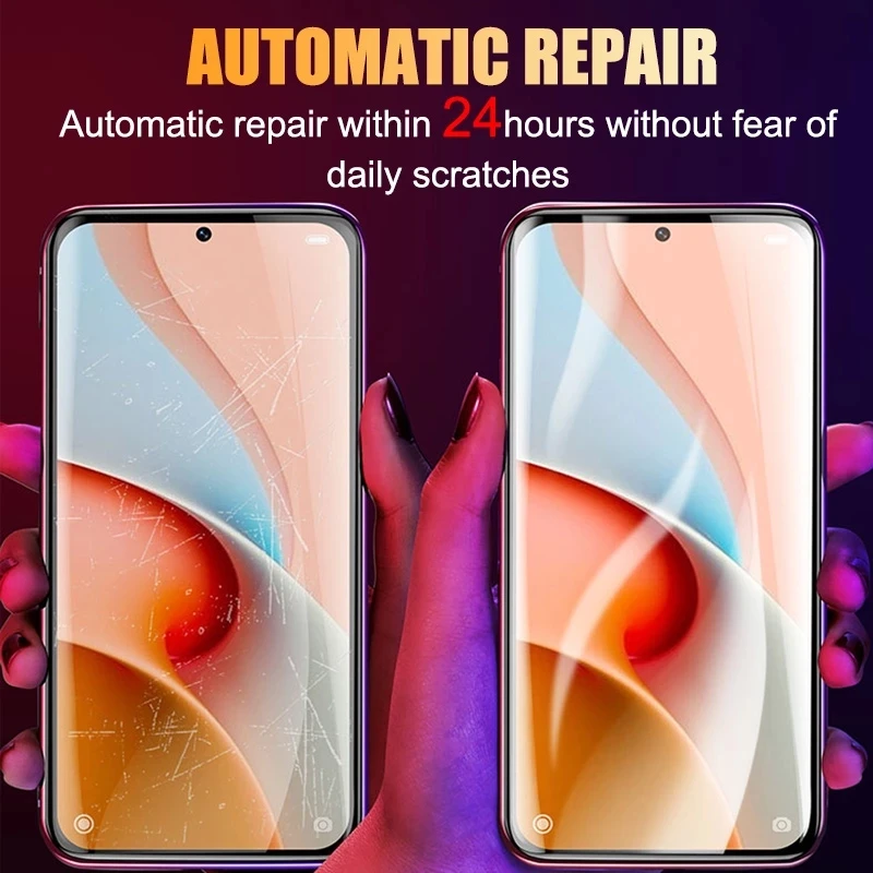 3-5Pcs Hydrogel Film For Redmi Note 13 Pro Plus Note 13 4G Note 13R Pro 5G Screen Protector For Redmi 13C 4G 13R 5G Not Glass — view 6