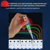 Three-lamp Voltage Tester Pen Built-in Buzzer Non-contact Induction Test Pencil Voltmeter Power Detector Screwdriver Indicator 5