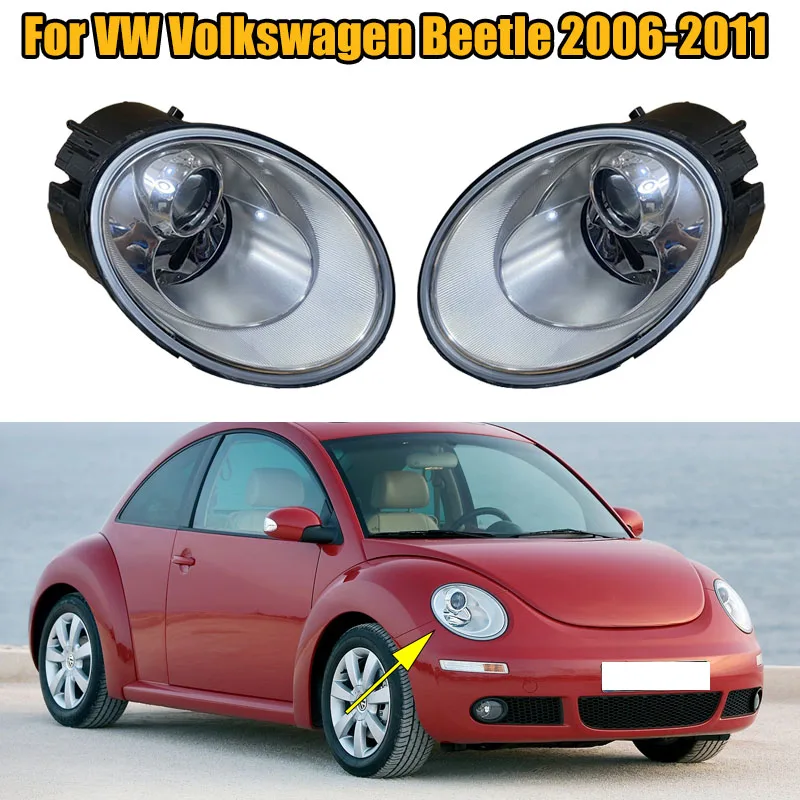 

For VW Volkswagen Beetle 2006-2011 Old Style Front Headlight Assembly Daytime Running Lights Head Lamp Turn Signal Light
