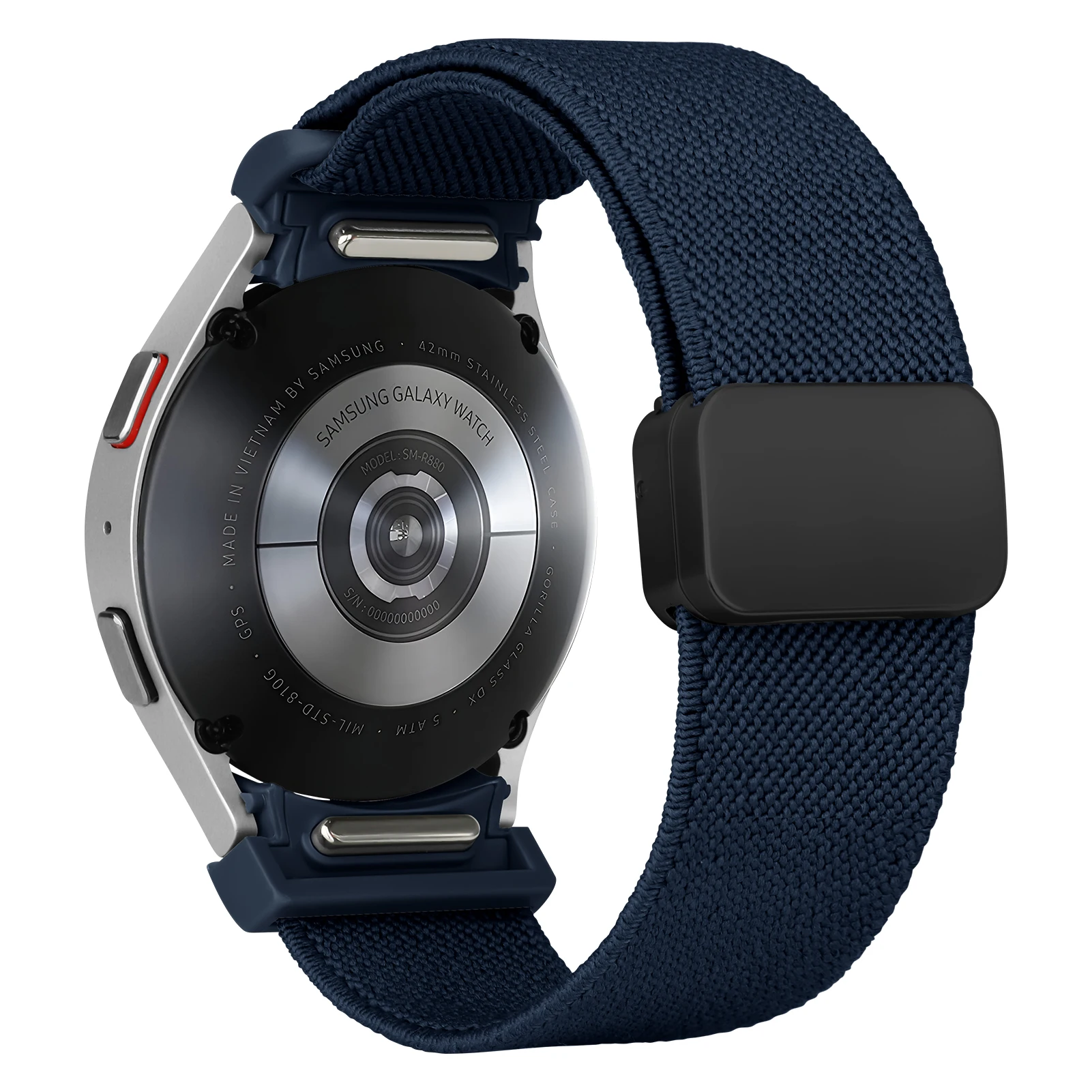 Magnetic Nylon No-Gap Watch Band Bracelet