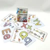 English 26 Letters Alphabet Phonics Pocket Flash Cards Early Educational Learning English Word Toys 2