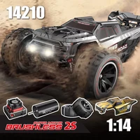 MJX 1/14 Hyper Go 14209 14210 V2.0 Remote Control Splash-Waterproof High-Speed Brushless RC Hobby Car Dual Wheels Off-Road Truck 2