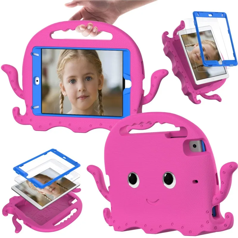 Octopuses EVA Kids Shockproof Tablet Cover