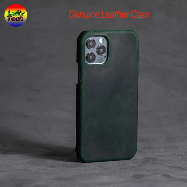 Iphone 13 Leather Case Camera Protection  Iphone 13 Pro Max Genuine  Leather Case - Mobile Phone Cases & Covers - Aliexpress