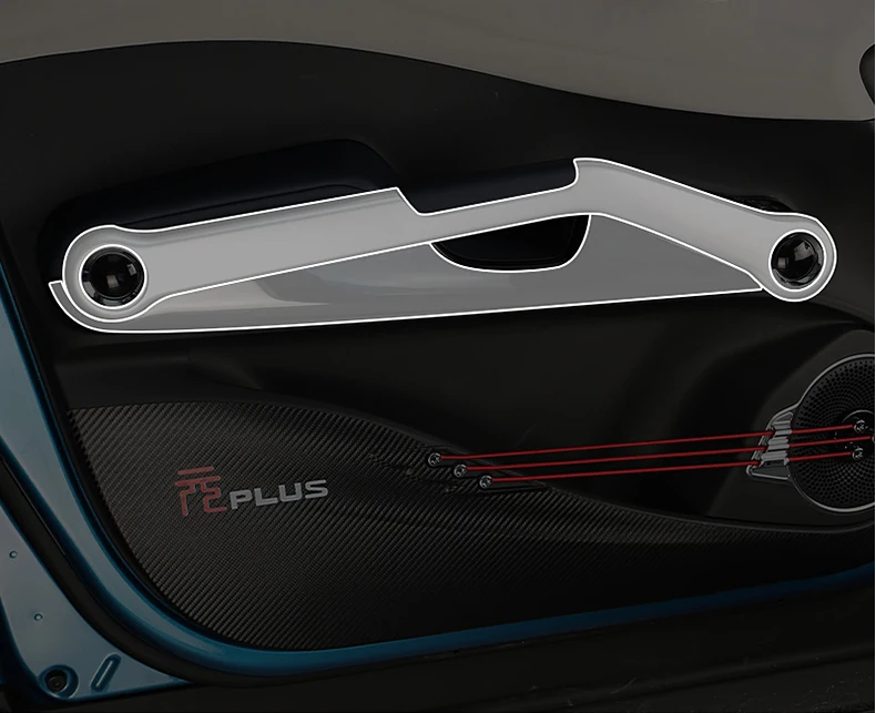 For BYD Atto 3 Yuan Plus 2022 2023 Car Interior Center console Transparent TPU Protective film Anti-scratc film Accessories