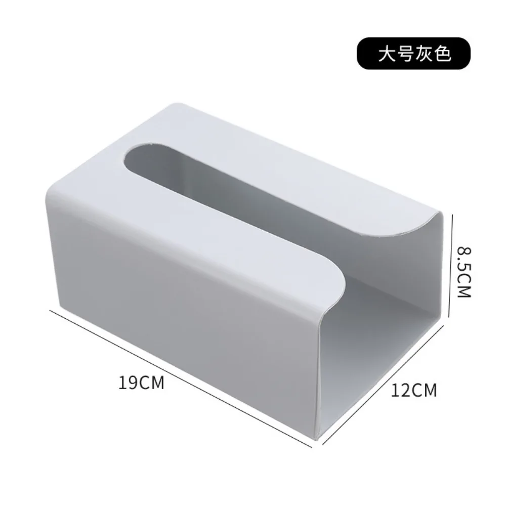 Description Picture 6 of itemNon Marking Sticker Paper Box Wall Mounted Tissue Holder Multifunctional Toilet Tissue Box
