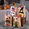 Halloween Funny Sugar Bag Decorations Cartoon Pumpkin Hemp Handbag Ghost Party Kindergarten Halloween Scene Arrangement Storage 1