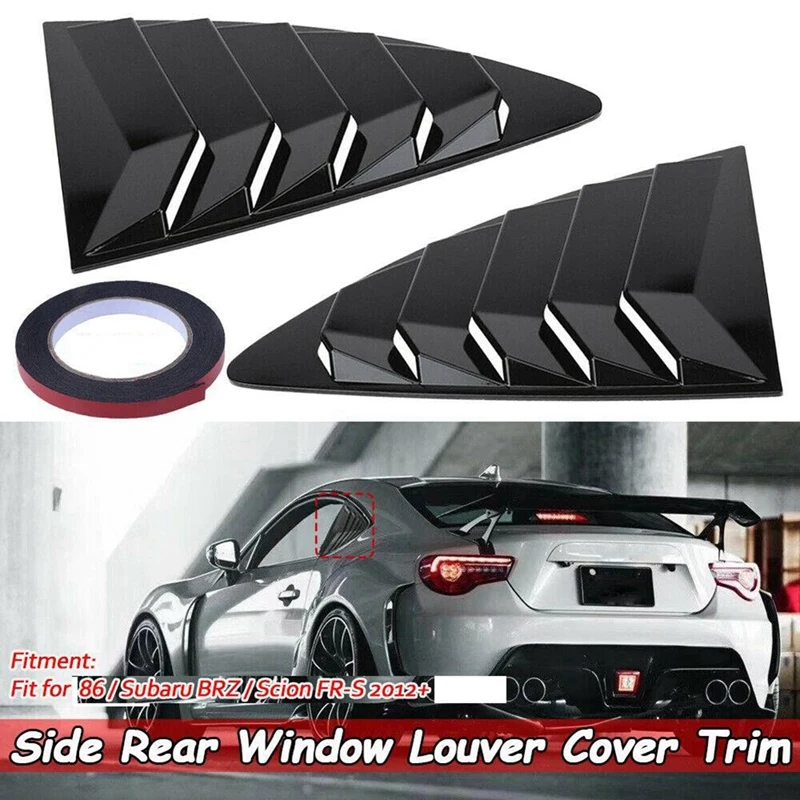 

Rear Triangle Blinds Windshield Sunshade Car For Subaru BRZ Toyota 86 Scion FRS GT86 Spare Parts Accessories