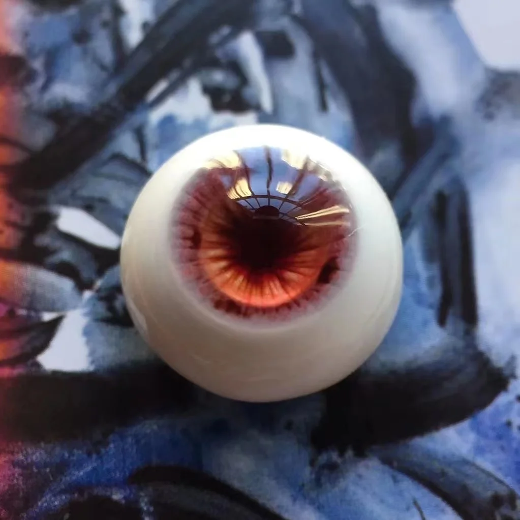 

Eyes For Crafts “Red jade” BJD SD Doll Eyeballs Toys Accessories