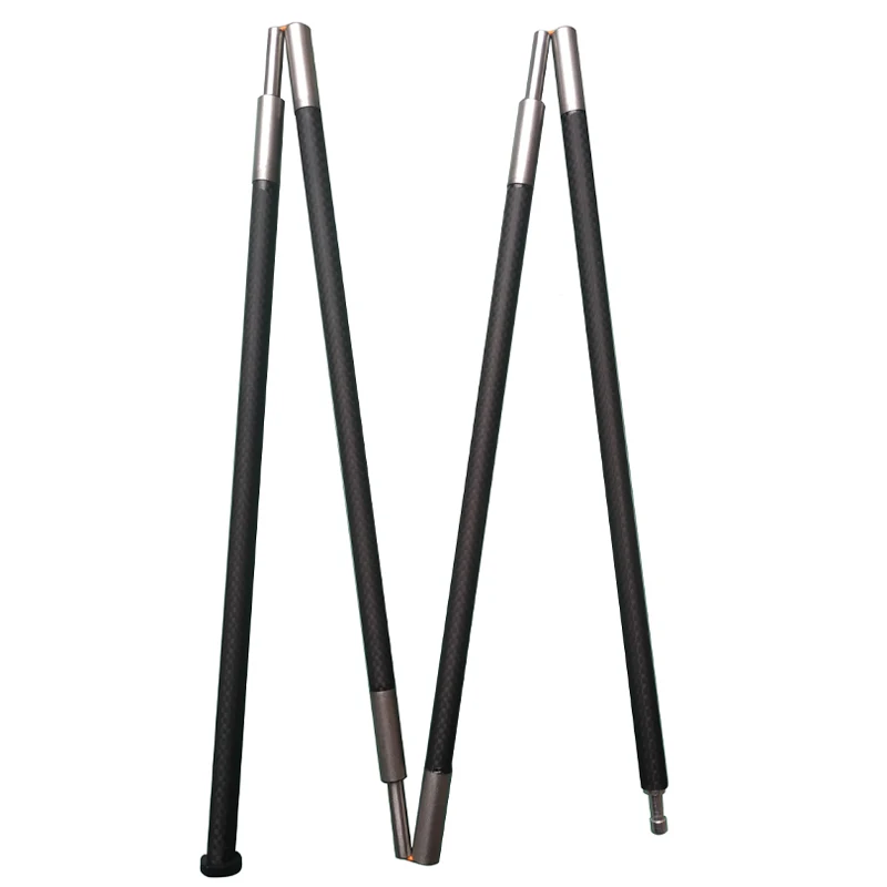 142g 125cm pro Ultralight Carbon Fiber Zpacks Rigid Tent Pole Lanshan Tent Support Rod