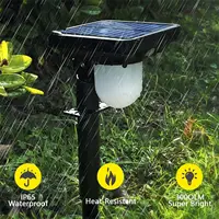 Solar Lights Outdoor Garden Solar Powered Wall Lamp Waterproof Motion Sensor Pathway Light Landscape Path Yard Backyard Lawn 4