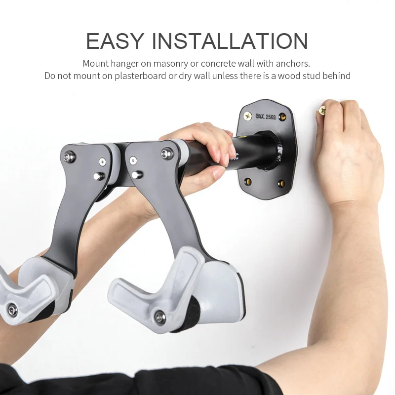 

Bicycle Repair Stand Bike Wall Mount Horizontal MTB Road Bicycle Rack Wall Hanger Hooks Holder for Garage Indoor Bike Storage